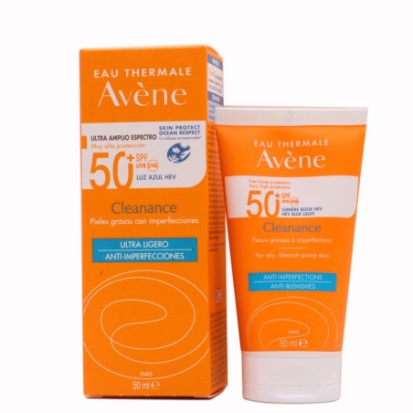 AVENE CLEANANCE SOLAR SPF 50+ MUY ALTA PROTECCION 1 ENVASE 50 ml