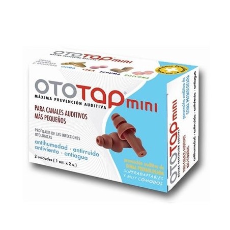 TAPONES OIDOS GOMA OTOTAP MINI 2 UNIDADES