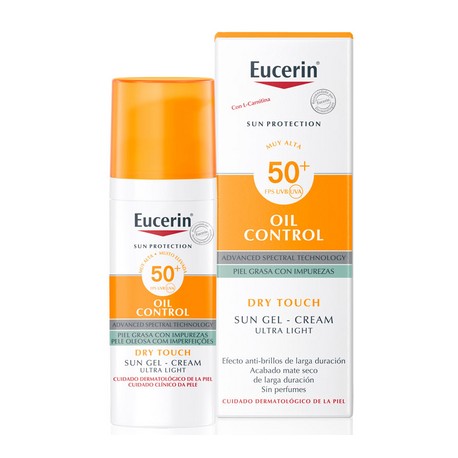 EUCERIN SUN PROTECTION 50+ GEL CREME ROSTRO OIL CONTROL 1 ENVASE 50 ml
