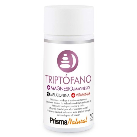 TRIPTOFANO+MG+MELATONINA 60 COMP PRISMA NATURAL