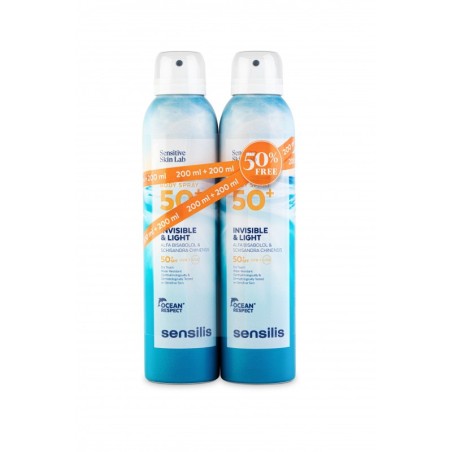 SENSILIS DUPLO SPRAY 50+ 2º UNID 50%