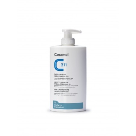 CERAMOL 311 ACEITE LIMPIADOR FACIAL - CORPORAL 400 ML