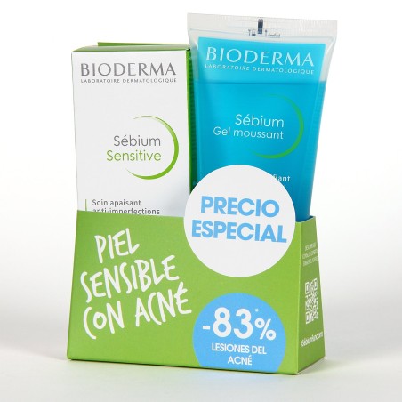 PACK SEBIUM SENTITIVE + GEL MOUSSANT