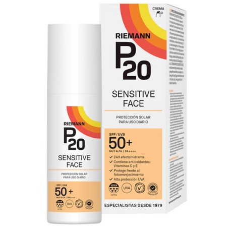 P20 FACE SENSITIVE SPF50+ 1 ENVASE 50 ml