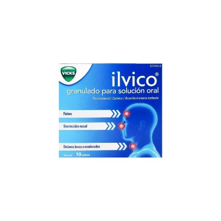 ILVICO 10 SOBRES GRANULADO PARA SOLUCION ORAL