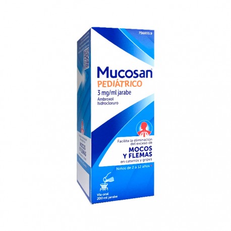 MUCOSAN PEDIATRICO 3 mg/ml JARABE 1 FRASCO 200 ml