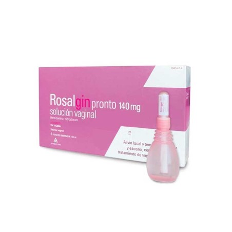ROSALGIN PRONTO 140 mg SOLUCION VAGINAL 5 ENVASES UNIDOSIS 140 ml