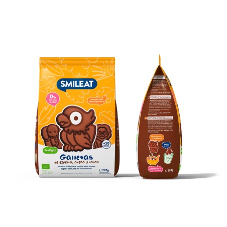GALLETAS CACAO SMILEAT 220 G